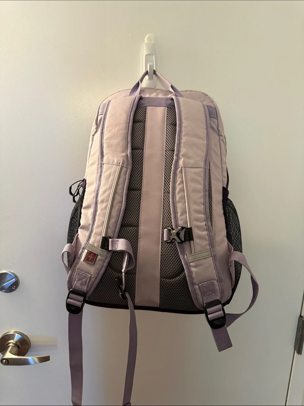 Swiss Tech Light Pink and Plum Casual Daypack